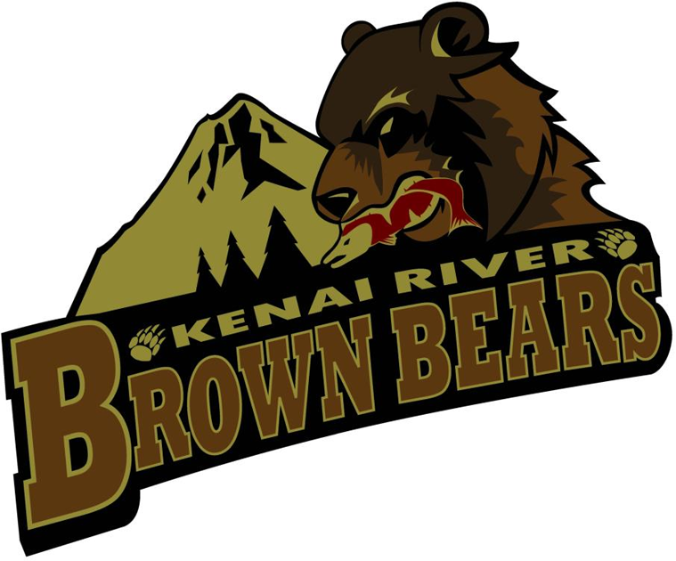 Kenai River Brown Bears 2012 13-Pres Alternate Logo vinyl decal